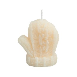 Свеча "Рукавичка", молочный