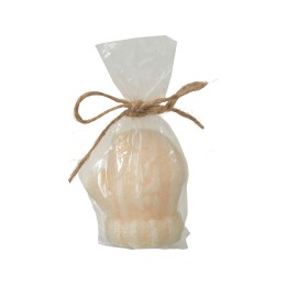 Свеча "Рукавичка", молочный