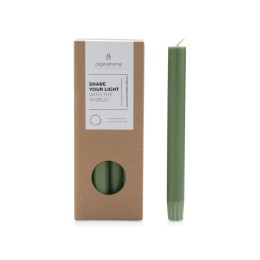 Originalhome столовая свеча, набор 10 шт. - Зеленый яркий