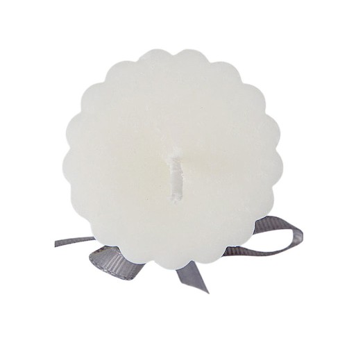 Набор свечей с гранями "Vela", темно-серый, белый