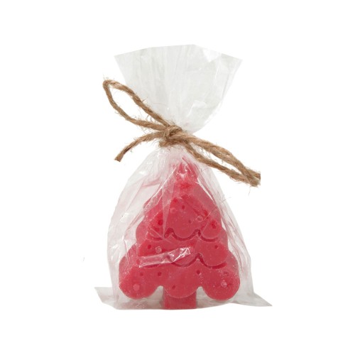 Свеча "Елочка", красный