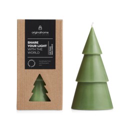 Orginal Home рождественская елочная свеча матча - L - Зеленый яркий