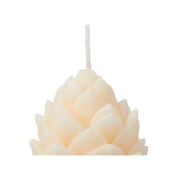 Свеча "Шишка", молочный