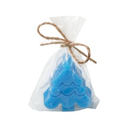 Свеча "Елочка", синий