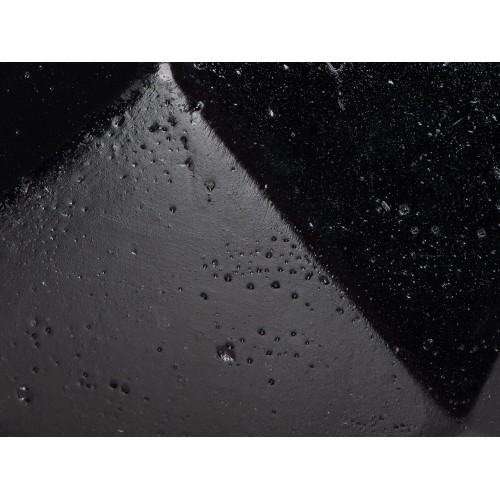 Свеча в декоративном стакане "Geometry", черный