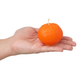 Свеча "Мандарин", оранжевый