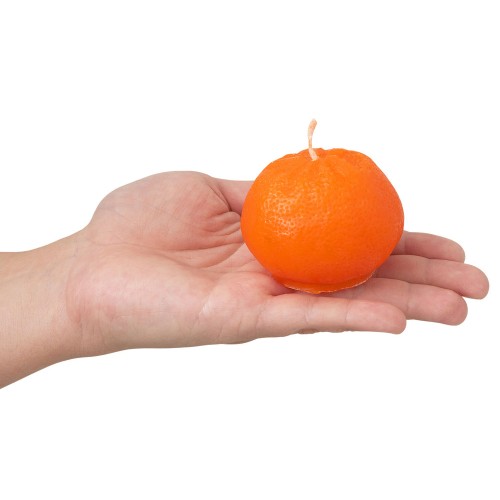 Свеча "Мандарин", оранжевый