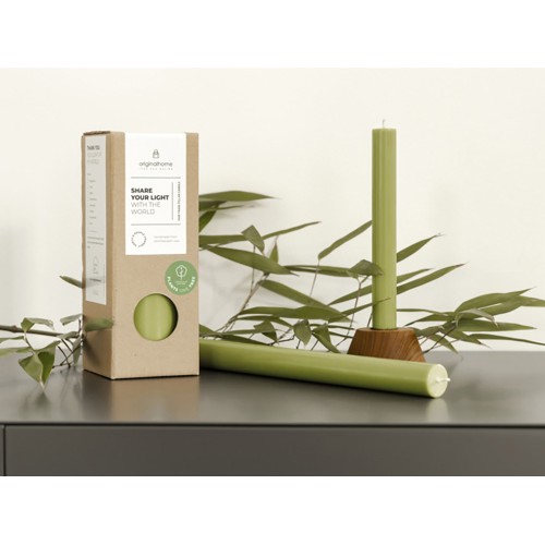 Originalhome столовая свеча, набор 10 шт. - Зеленый яркий