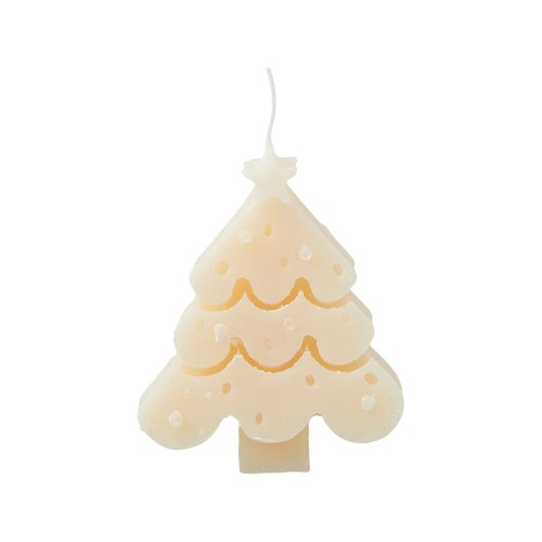 Свеча "Елочка", молочный