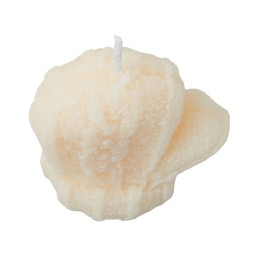 Свеча "Рукавичка", молочный