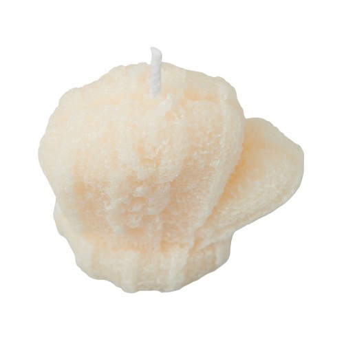 Свеча "Рукавичка", молочный