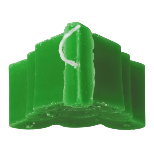 Свеча "Елочка", зеленый