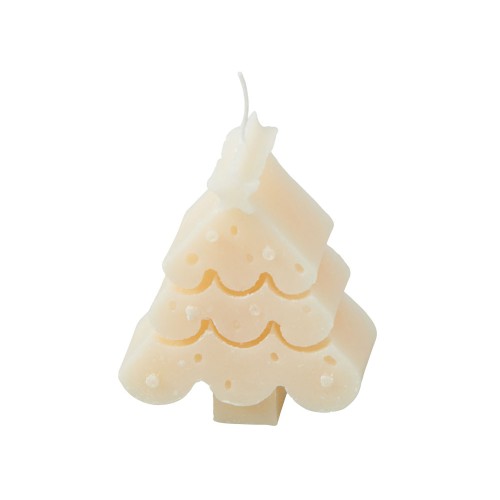Свеча "Елочка", молочный