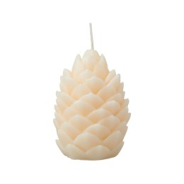 Свеча "Шишка", молочный