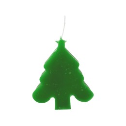 Свеча "Елочка", зеленый