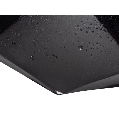 Свеча в декоративном стакане "Geometry", черный