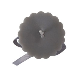 Набор свечей с гранями "Vela", темно-серый, белый