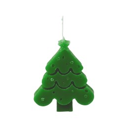 Свеча "Елочка", зеленый