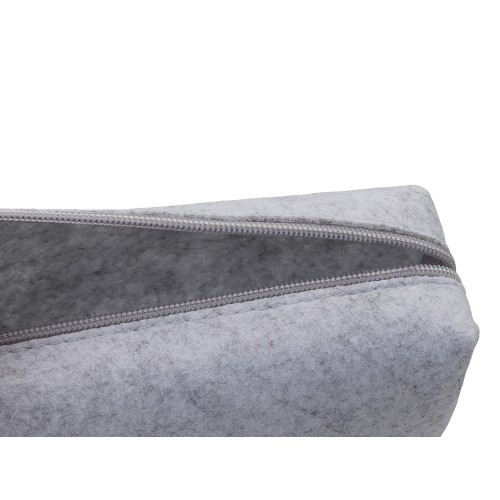 Пенал "Felt" из RPET-фетра, светло-серый