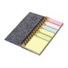 Мини-блокнот со стикерами А7 "Felt"
