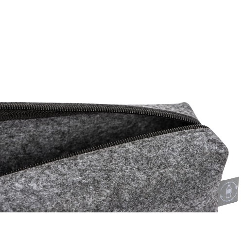Пенал "Felt" из RPET-фетра, серый