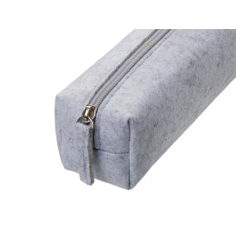 Пенал "Felt" из RPET-фетра, светло-серый