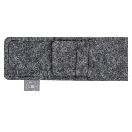 Футляр для ручек из RPET-фетра "Felt", серый