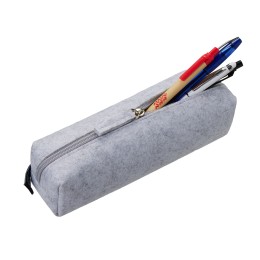 Пенал "Felt" из RPET-фетра, светло-серый