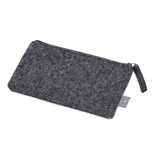 Пенал из RPET-фетра "Felt", серый