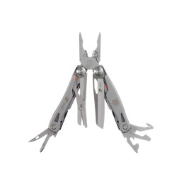 Мультитул Stinger, 106 мм, 15 функций, сталь/АБС-пластик, оранжевый, в комплекте нейлоновый чехол