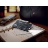 Швейцарская карточка VICTORINOX SwissCard Lite, 13 функций, полупрозрачная чёрная
