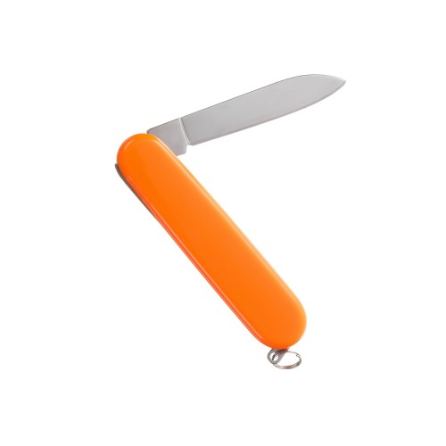 Нож перочинный Stinger, 90 мм, 2 функции, материал рукояти: АБС-пластик (оранжевый)