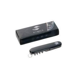 Нож перочинный Stinger, 90 мм, 4 функции, материал рукояти: АБС-пластик (черный)