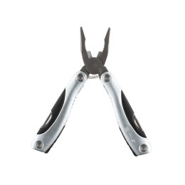 Мультитул Stinger, 100x50 мм, 15 функций, сталь/алюминий/пластик, серебристый, в нейлоновом чехле