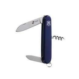 Нож перочинный Stinger, 90 мм, 4 функции, материал рукояти: АБС-пластик (синий)