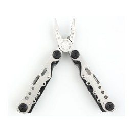 Мультитул Stinger, 105x40 мм, 13 функций, сталь, серебристо-чёрный, в комплекте нейлоновый чехол
