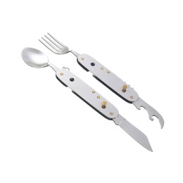 Нож перочинный Stinger, 109 мм, 8 функций, материал рукояти: АБС-пластик (чёрный)