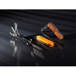 Нож перочинный Stinger, 90 мм, 13 функций, материал рукояти: АБС-пластик (чёрный)