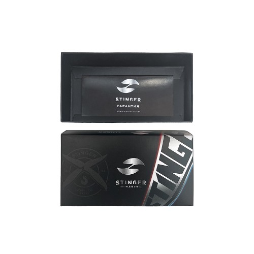 Мультитул Stinger, 100x45 мм, 11 функций, сталь, серебристый, в комплекте нейлоновый чехол