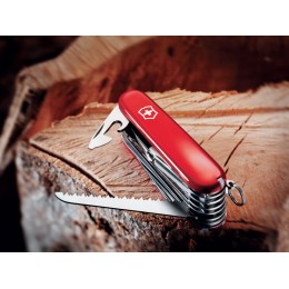 Нож перочинный VICTORINOX Swiss Champ, 91 мм, 33 функции, красный