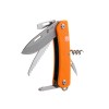 Нож перочинный Stinger, 103 мм, 10 функций, материал рукояти: АБС-пластик (оранжевый)