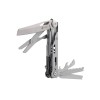 Нож перочинный Stinger, 112 мм, 9 функций, материал рукояти: нержавеющая сталь (серебристый)