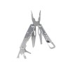 Мультитул Stinger, 105x40 мм, 12 функций, сталь, серебристый, в комплекте нейлоновый чехол