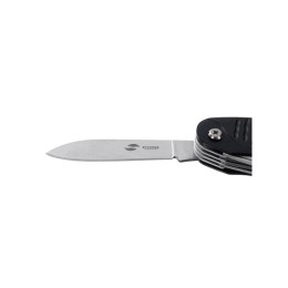 Нож перочинный Stinger, 96 мм, 15 функций, материал рукояти: алюминий (черный)