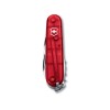 Нож перочинный VICTORINOX Spartan, 91 мм, 12 функций, полупрозрачный красный
