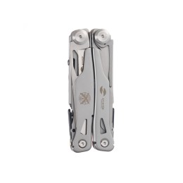 Мультитул Stinger, 106 мм, 15 функций, сталь/АБС-пластик, оранжевый, в комплекте нейлоновый чехол