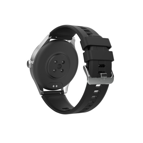 Умные часы HIPER IoT Watch GTR, черный/голубой