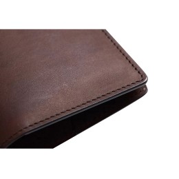 Обложка для паспорта Нит, коричневый
