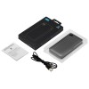 Внешний аккумулятор с дисплеем «Mild», 10 000 mAh, темно-серый
