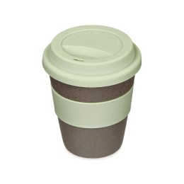 Стакан с силиконовой крышкой "Cafe", olive